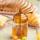 Ver imagem 6 de Pote para Mel 250cm Meleira em Plástico UZ com Tampa e Pegador Âmbar