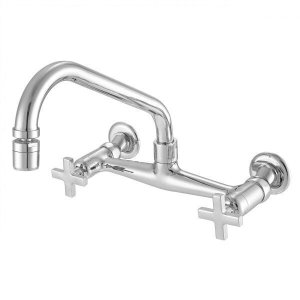 Torneira com Misturador de Cozinha Parede 3003 C 22 1/4V BA AA Nya Meber Metais