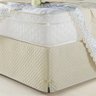 Saia para Cama Box King Size Veneza Palha - 1