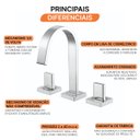 Ver imagem 5 de Misturador para Banheiro de Mesa 1878 C 52