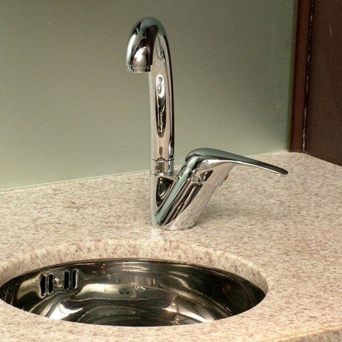 Torneira Monocomando para Cozinha de Mesa Meber 7001 C 70 AA Cromado