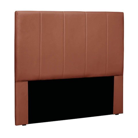 Cabeceira Cama Box Solteiro 90 Cm Arizona Veludo S04 - D'Rossi Cor Cobre