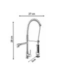 Ver imagem 3 de Misturador Monocomando Para Cozinha de Mesa Gourmet 2880 Minimal Meber