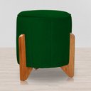 Ver imagem 3 de Poltrona Balanço c/ Puff Melinda Suede Verde