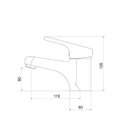 Ver imagem 4 de Torneira Monocomando para Banheiro de Mesa 2875 C 70 Meber Metais