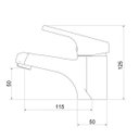 Ver imagem 2 de Torneira Monocomando para Banheiro de Mesa 2875 C 70