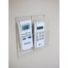 Porta Controle Remoto Acrilico Tv, Ar-Condicionado para 2 controle - 3