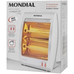 Aquecedor de ar halógeno A-09 127V branco Mondial - 5