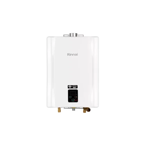 Aquecedor de Água a Gás Rinnai E21 Feh 21 Litros Bivolt Digital Branco - Glp (gás de Botijão)