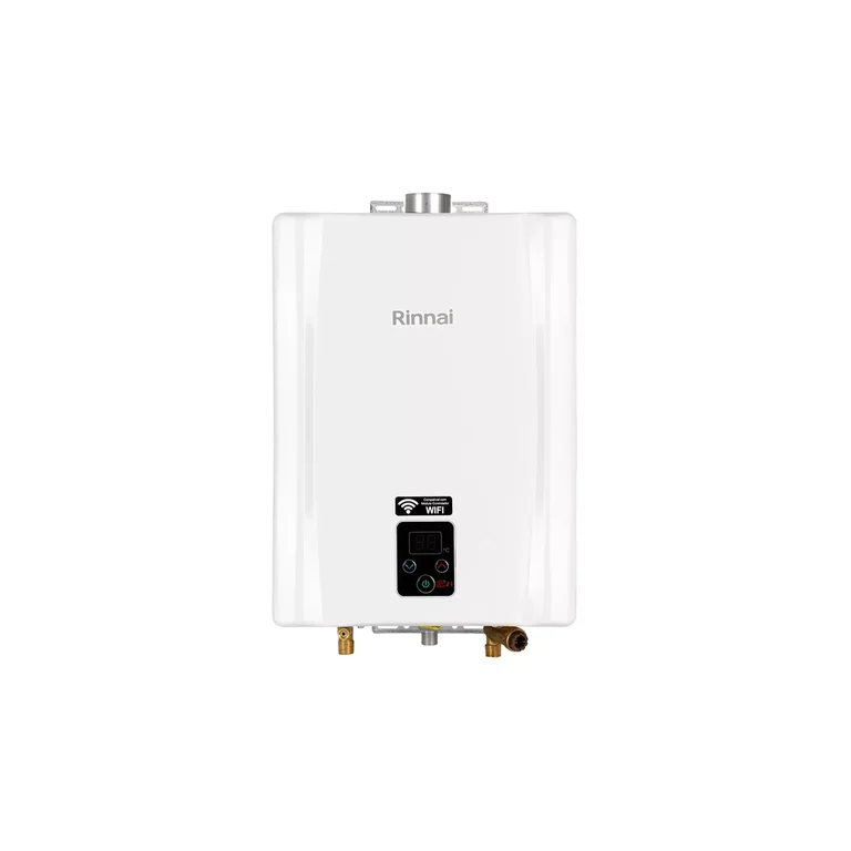 Aquecedor de Água a Gás Rinnai E21 Feh 21 Litros Bivolt Digital Branco - Glp (gás de Botijão)