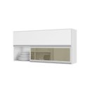 Ver imagem 1 de Armário Aéreo 1,20 Evidence Branco - Poliman