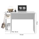 Ver imagem 2 de Mesa P/ Escritório 3875 Qmovi Branco
