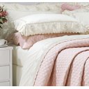 Ver imagem 1 de Jogo de Cama Bordado Percal 400 fios Queen Size Priore 4 Peças Palha
