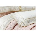 Ver imagem 2 de Jogo de Cama Bordado Percal 400 fios Queen Size Priore 4 Peças Palha