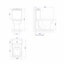 Ver imagem 7 de Kit Quadra Bacia+Caixa Acoplada+Assento KP210 GE17  Deca