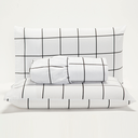 Ver imagem 1 de Lencol Queen Size Elastico Aisha 100% Algodão Extra Macio Atual:branco