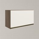 Ver imagem 6 de Armario Aereo Basc Mdf 60 Cm Kali 16337 Carvalho Toq Off White Cetim Nicioli