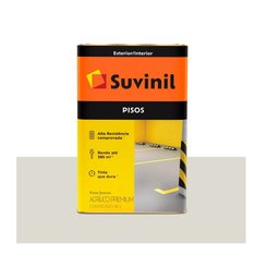 Tinta para Piso Liso branco 18 litros Suvinil - 1 Tinta para Piso Liso branco 18 litros Suvinil - 1