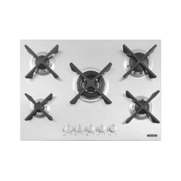 Cooktop Gás Inox Flat 5gx70 Satdc - 1