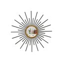 Ver imagem 1 de Espelho decorativo de parede redondo com moldura pequeno Mini Cintilante Preto