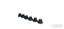 Ver imagem 2 de Pé para Sofá 4 Cm Preto Redondo Kit 6 Unidades