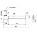Ver imagem 2 de Sifão de Cozinha 1683 C 1.1/2 x 2 Dn50
