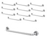 Barra Alça Apoio 80cm Inox Kit 12 Uni Acessibilidade Segurança Box Cadeirante Banheiro Corrimao Idea - 1