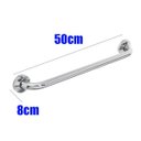 Ver imagem 2 de Barra Alça Apoio 80cm Inox Kit 12 Uni Acessibilidade Segurança Box Cadeirante Banheiro Corrimao Idea