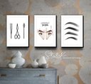 Ver imagem 2 de Quadros Placas MDF 6mm Salão Beleza Quarto Sala 3 un 29x20