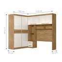 Ver imagem 2 de Jogo Quarto de Casal Freijó Off White