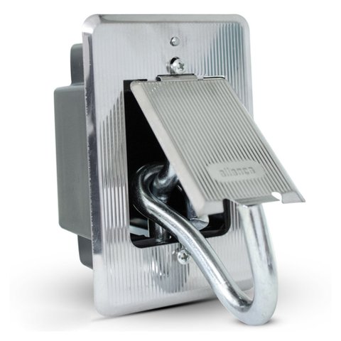 GANCHO DE REDE PARA EMBUTIR CROMADO ALIANÇA