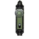 Ver imagem 1 de Fechadura externa Colonial de aço zamac 55mm 3600/104 bronze e preta Aliança