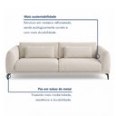 Ver imagem 5 de Sofá Living 3 Lugares com Almofadas 210cm Siena