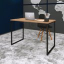Ver imagem 7 de Escrivaninha De Escritório Estilo Industrial 1,20m ClickForte Mesa Para Escritório Estilo Industrial