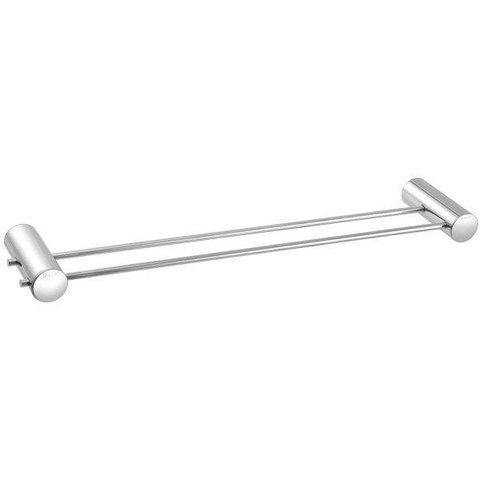 Porta Toalha Linear Duplo 2039 C 40 Cromado Meber Metais