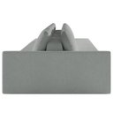Ver imagem 6 de Sofá Ilha Modular com Puff para Sala Living 432cm Georgia K04 Bouclê Cinza - Mpozenato