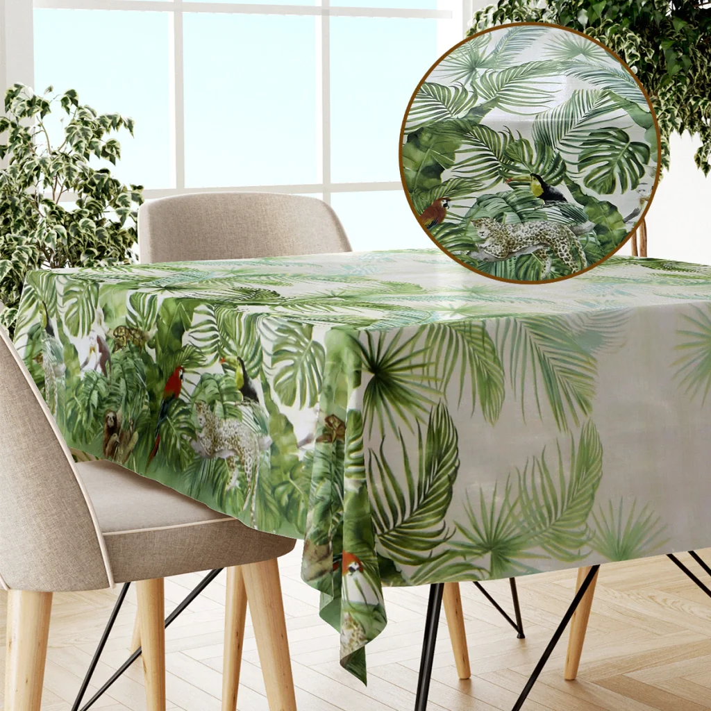 Toalha Mesa Plástica Térmica Amazônia 12 Lugares 3,50 - 1