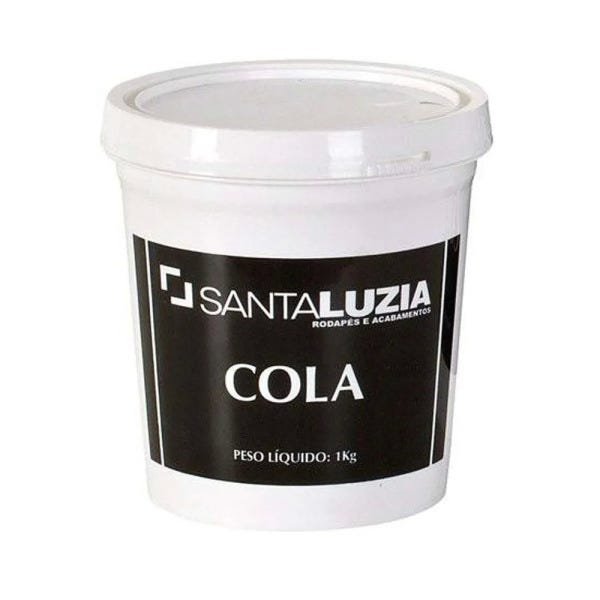 Cola para rodapé pote 1 kilo Santa Luzia - 1