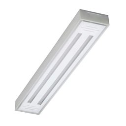 Lum. Val.2x60cm Transp 65x10 com Lâmpada 127/220V - 1