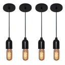 Ver imagem 1 de Kit/4 Luminária Lustre Retro Md-4149 Suporte para Lâmpada / Não Inclusa