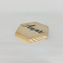 Ver imagem 3 de Tábua mini hexágono ¨Amar¨