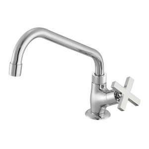 Torneira para Cozinha com Bica Móvel de Mesa 1173 C 28 Omega Meber Metais