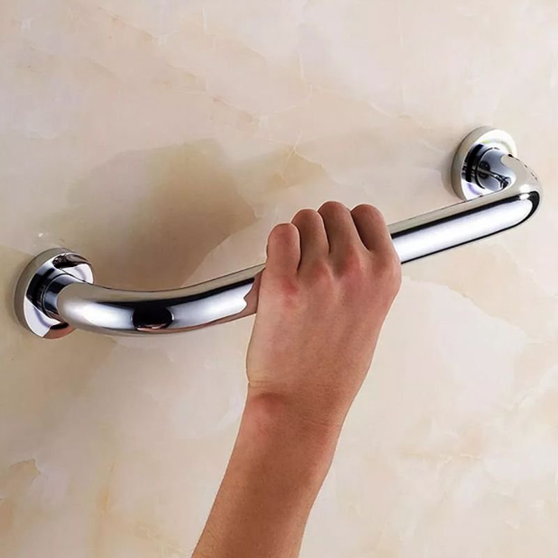 Alça de Apoio 70cm Barra Inox Kit 18 Unidades Deficiente Cadeirante Idoso Segurança Acessibilidade B - 4