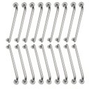 Ver imagem 1 de Alça de Apoio 70cm Barra Inox Kit 18 Unidades Deficiente Cadeirante Idoso Segurança Acessibilidade B