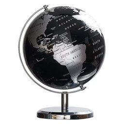 Globo Terrestre Musical Mapa Mundi Toca Musica Mesa Escritorio Giratorio Enfeite Decoração Quarto Sa - 6