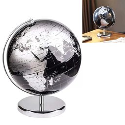 Globo Terrestre Musical Mapa Mundi Toca Musica Mesa Escritorio Giratorio Enfeite Decoração Quarto Sa - 2