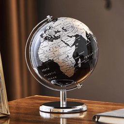 Globo Terrestre Musical Mapa Mundi Toca Musica Mesa Escritorio Giratorio Enfeite Decoração Quarto Sa - 4