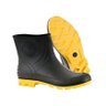 Bota Galocha Borracha Impermeável Preto / Amarelo ca.37285 - 41 - 1