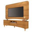Ver imagem 2 de Rack Bancada Elara e Painel Armony Cinamomo com Mesa de Centro Cadenza Off White Cinamomo - Hb Mó