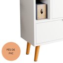 Ver imagem 4 de Sapateira com Duas Portas e Pés Palitos Classic - Jm3 Móveis:branco